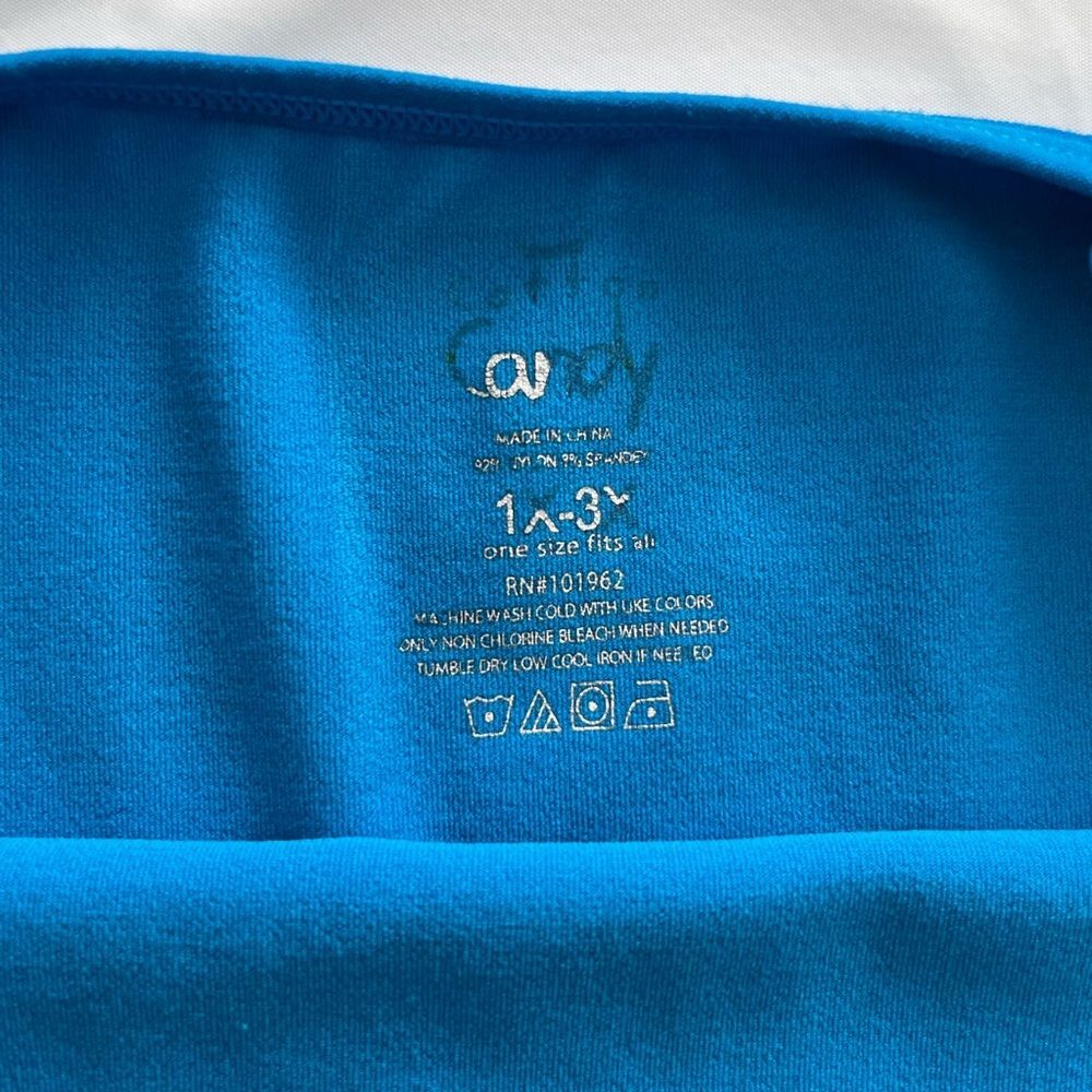 Candy Camisole with Adjustable Straps Blue Size 1X-3X EUC - Picture 4 of 6